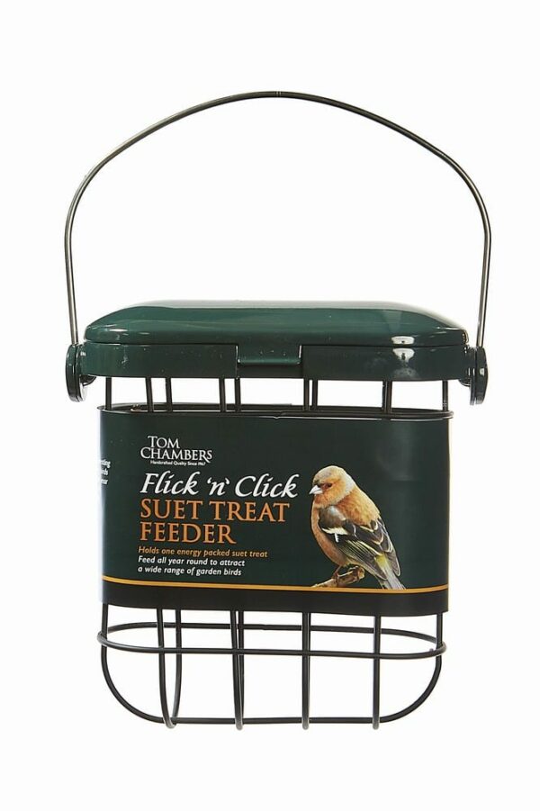Flick 'n' Click Suet Feeder