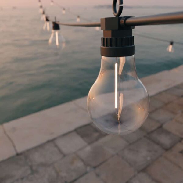 Solor Powered & USB Festoon Lights-20 Set