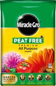 Miracle-Gro All Purpose Peat Free Compost 40L