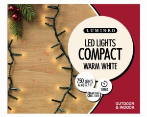 750 LED Warm White Compact Lights