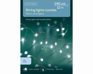 240 LED Micro Lights with Silver Wire