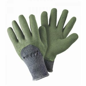 Cosy Gardeners Gardening Gloves - Sage Twin Pack Med / Size 8