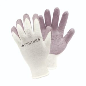 Bamboo Grips Gardening Gloves - Lilac Med / Size 8