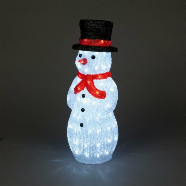 52cm Acrylic Snowman
