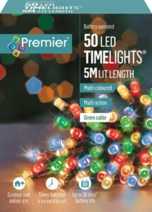 50 Led Multi-Coloured Time-lights