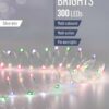 300 LED Multi-Coloured Pin Wire Micro Bright Lights