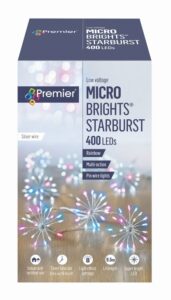400 LED Micro Brights Starburst Rainbow Lights