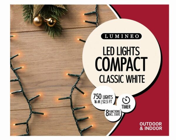 750 Classic White LED Compact Lights