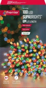 100 Multi-Coloured Multi-Aaction LED Lights