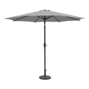 2.7m Light Grey Crank & Tilt Parasol