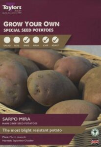 8 PCK Sarpo Mira Seed Poatoes