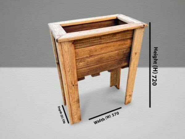 Small Wiltshire Raised Planter