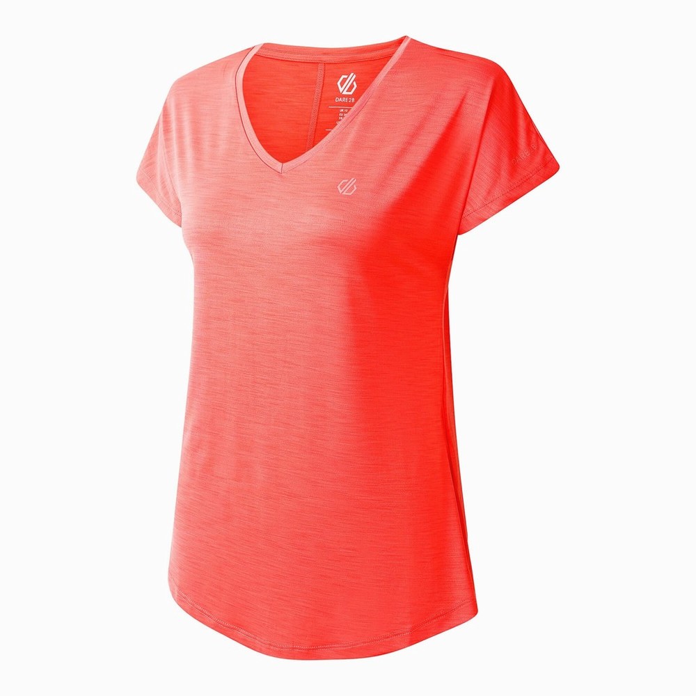 Dare 2b - Women's Vigilant Lightweight T-Shirt - Peach Bloom