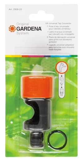 Gardenea Universal Tap Connector For Square Taps