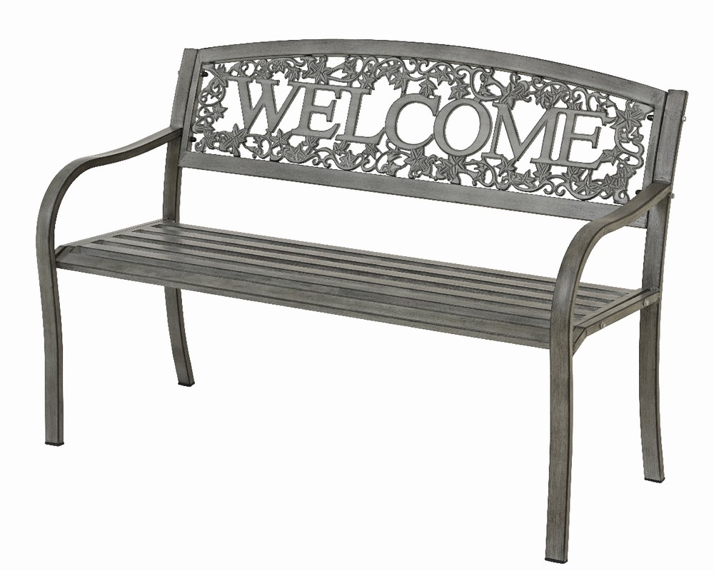 KA-7 Bench welcome iron outdoor