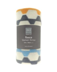 Oslo Design Fleece Blanket Throw