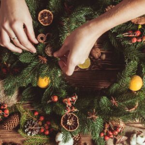 Christmas Wreath Workshop With Lunch