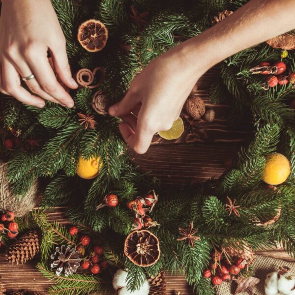 Christmas Wreath Workshop With Lunch