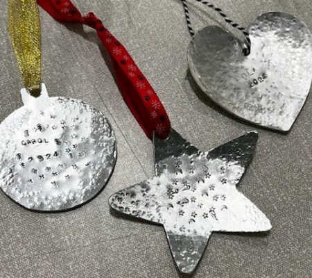 Aluminium Heart Decorations