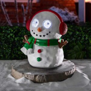 25cm Blinking Snowman