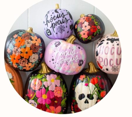 Ceramic Pumpkin Painting
