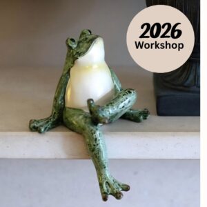 Frog Sculpture - Clay Workshop