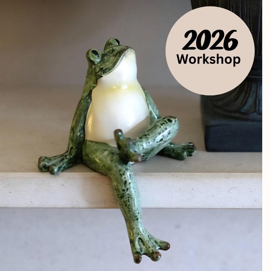 Frog Sculpture - Clay Workshop