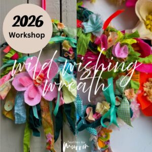 Embroidered folk birds -With Textiles by Murron