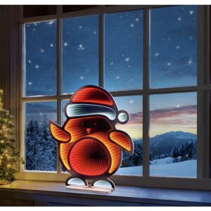 Infinity Light Christmas Robin