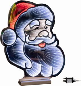 Infinity Light Santa Head