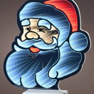 Infinity Light Santa Head