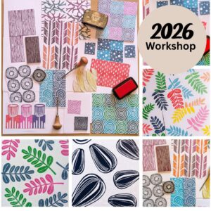 Beginners Lino Print Workshop Mark Making & Pattern Creating