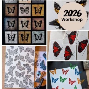 Beginners Lino Print Workshop Beautiful Butterflies and Moths
