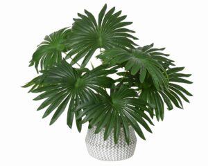 Artificial Washingtonia Robusta Style Palm in a pot