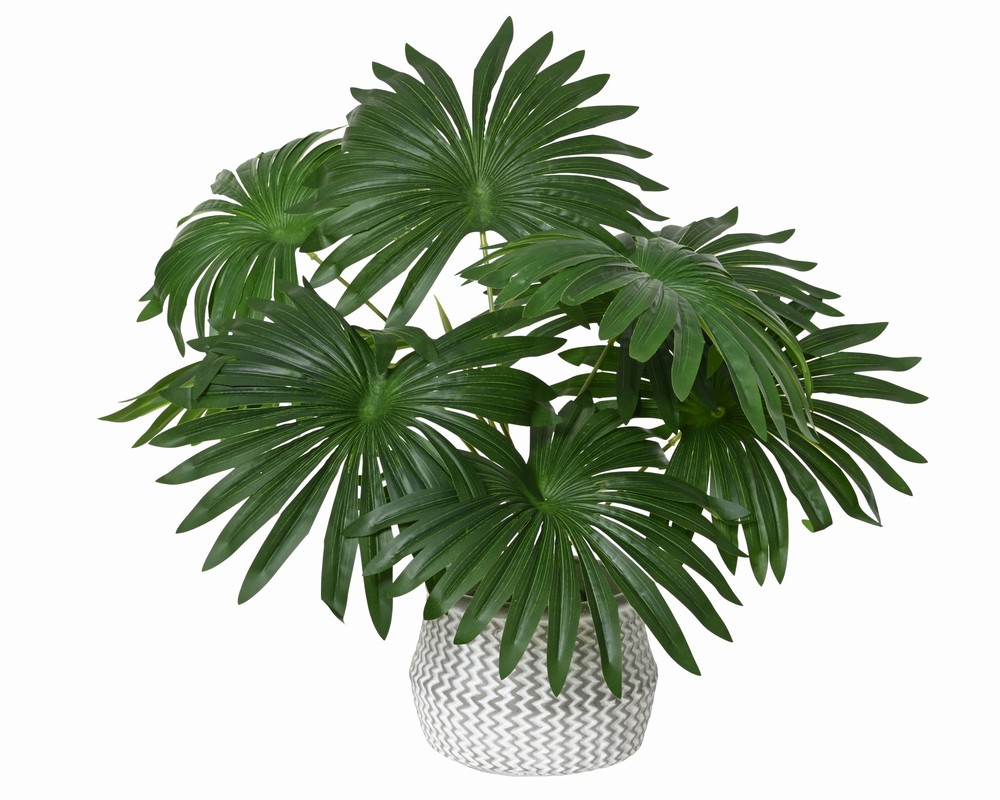 Artificial Washingtonia Robusta Style Palm in a pot