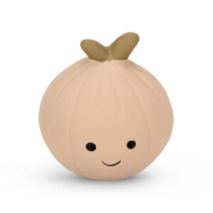 Foodie Faces Latex Onion Dog Toy