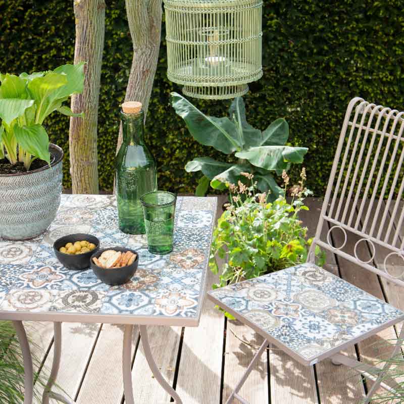 Toulouse Metal table and chair Set