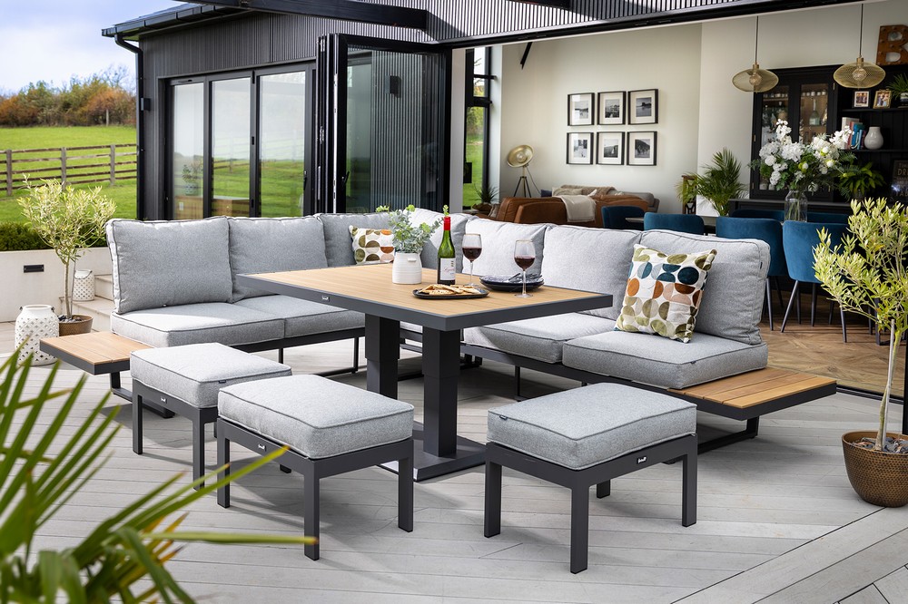 Sonas Rectangular Corner Platform Set