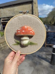 Toadstool Fibre Art Workshop