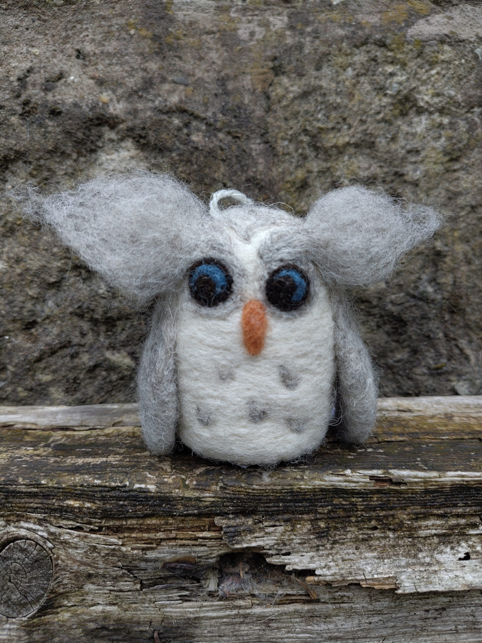 Needle Felted Owls