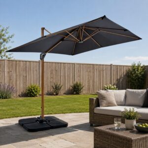 2.5m Square Cantilver Parasol
