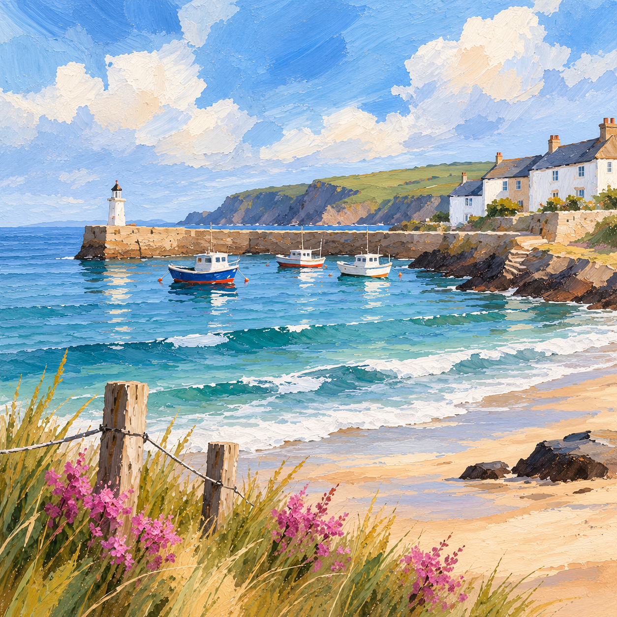 Seascapes in Acrylics Workshop
