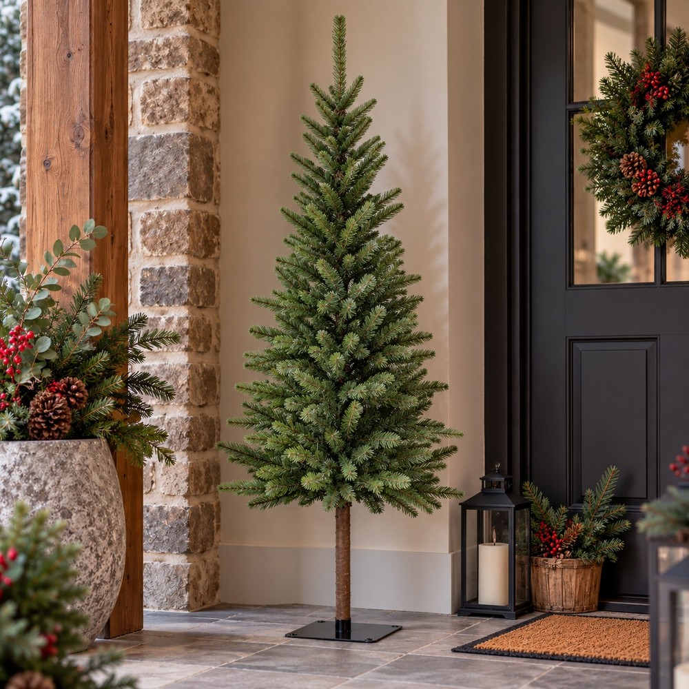 5ft Alpbach Fir Slim Artificial Christmas Tree