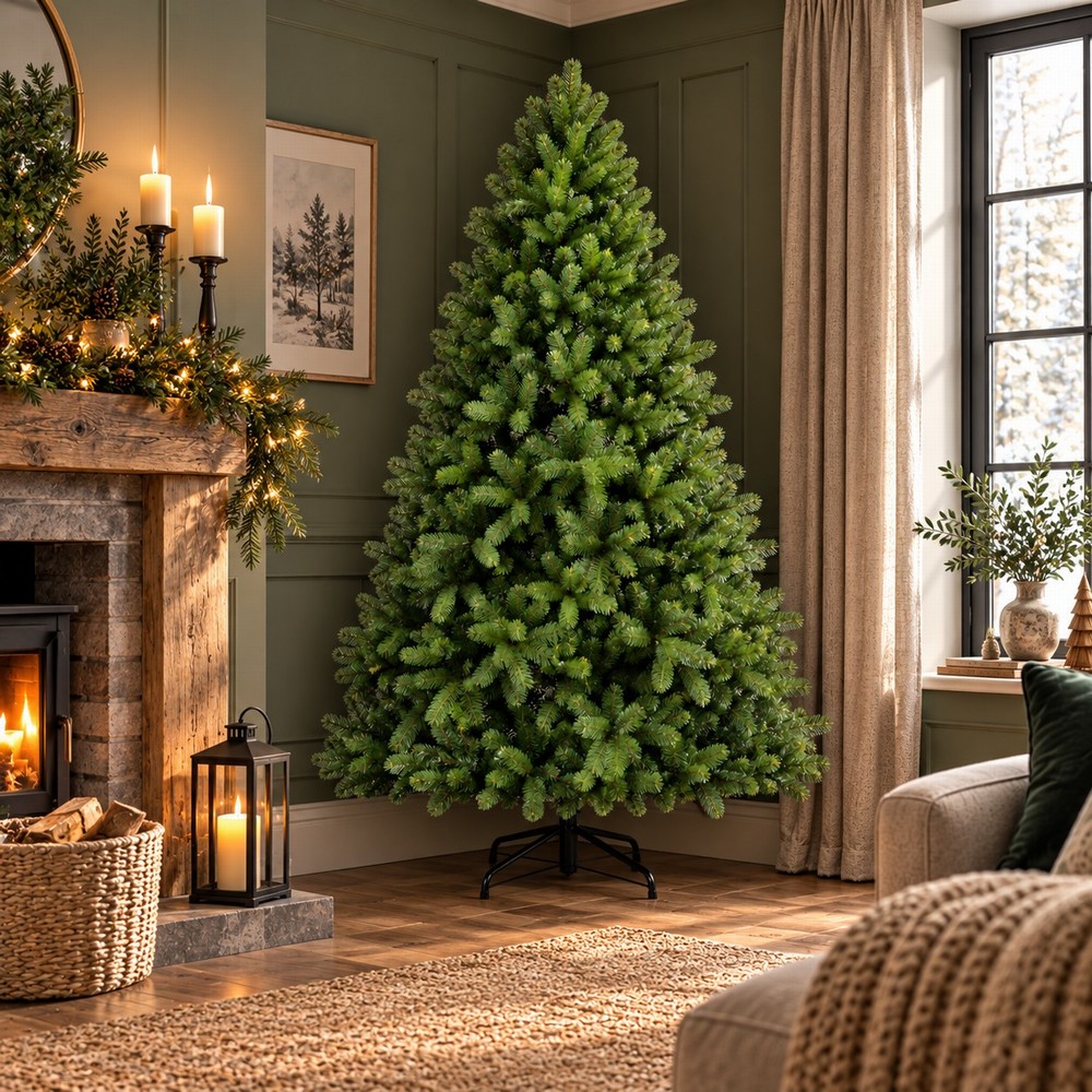 5ft Freiburg Green Pine Artificial Tree